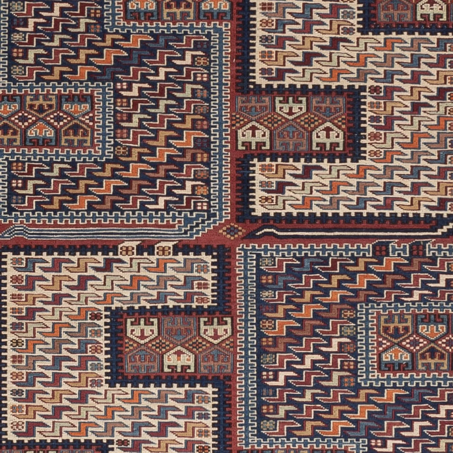Kelim Afghan Teppich 215x159cm - Image 2