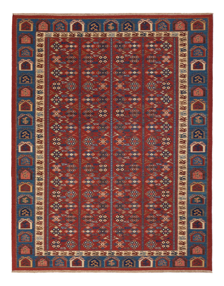 Kelim Afghan Teppich 228x175cm
