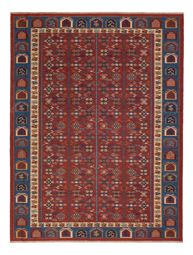 Kelim Afghan Teppich 229x175cm
