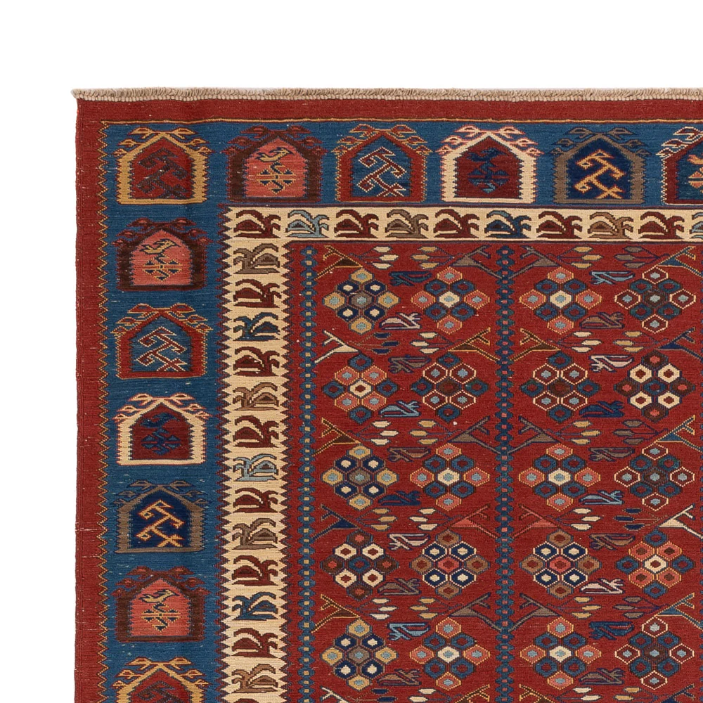Kelim Afghan Teppich 229x175cm - Image 3
