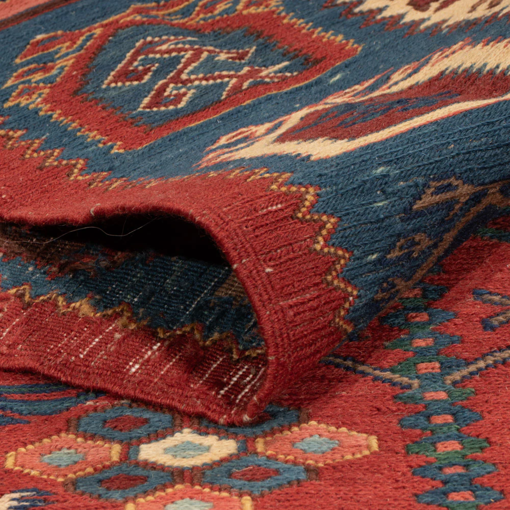 Kelim Afghan Teppich 229x175cm - Image 4