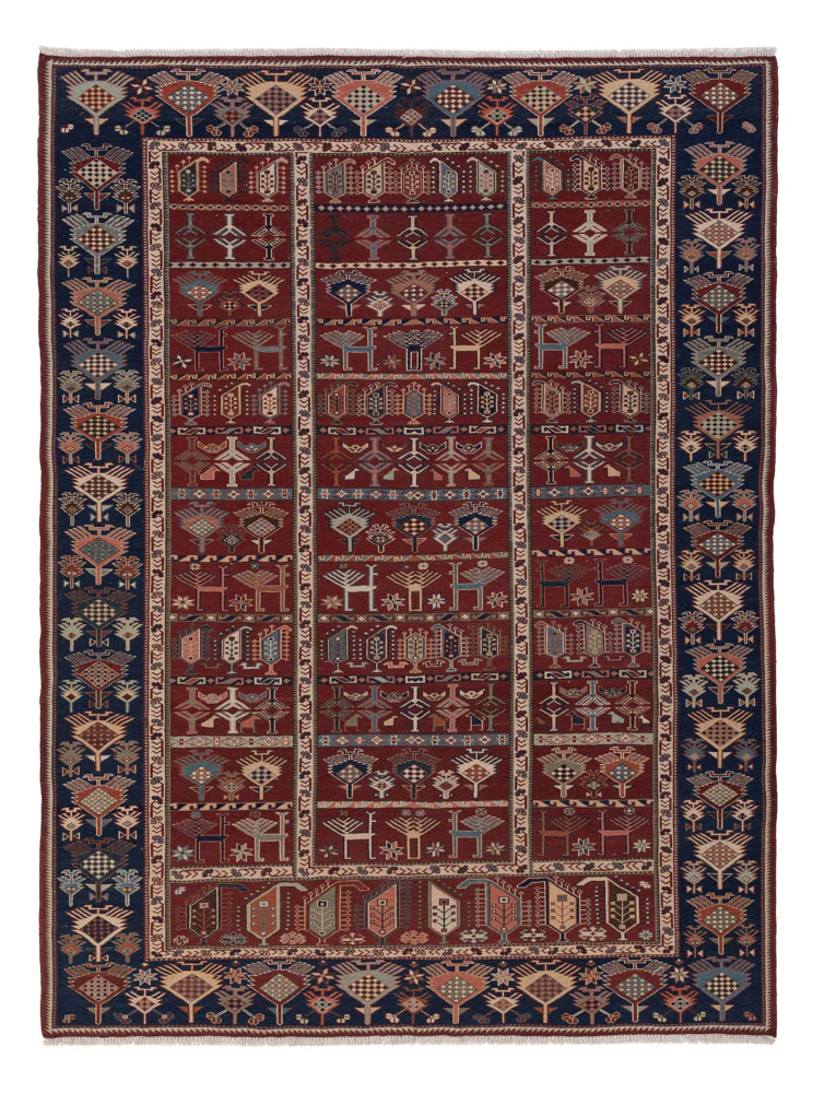 Kelim Afghan Teppich 236x178cm