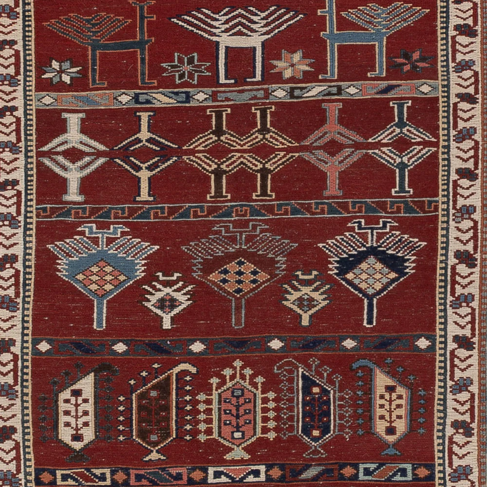 Kelim Afghan Teppich 242x188cm - Image 2