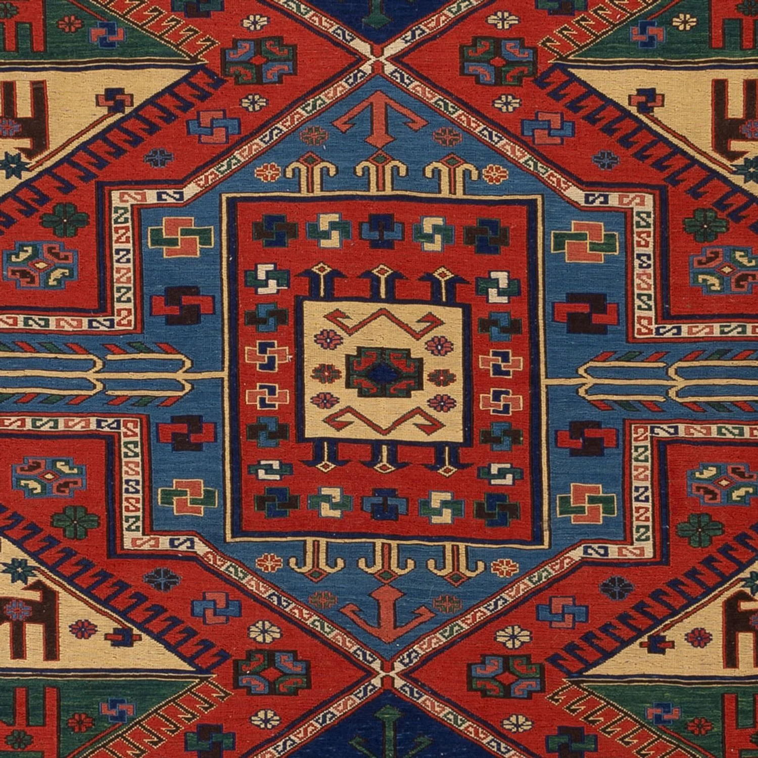 Kelim Afghan Teppich 276x205cm - Image 2