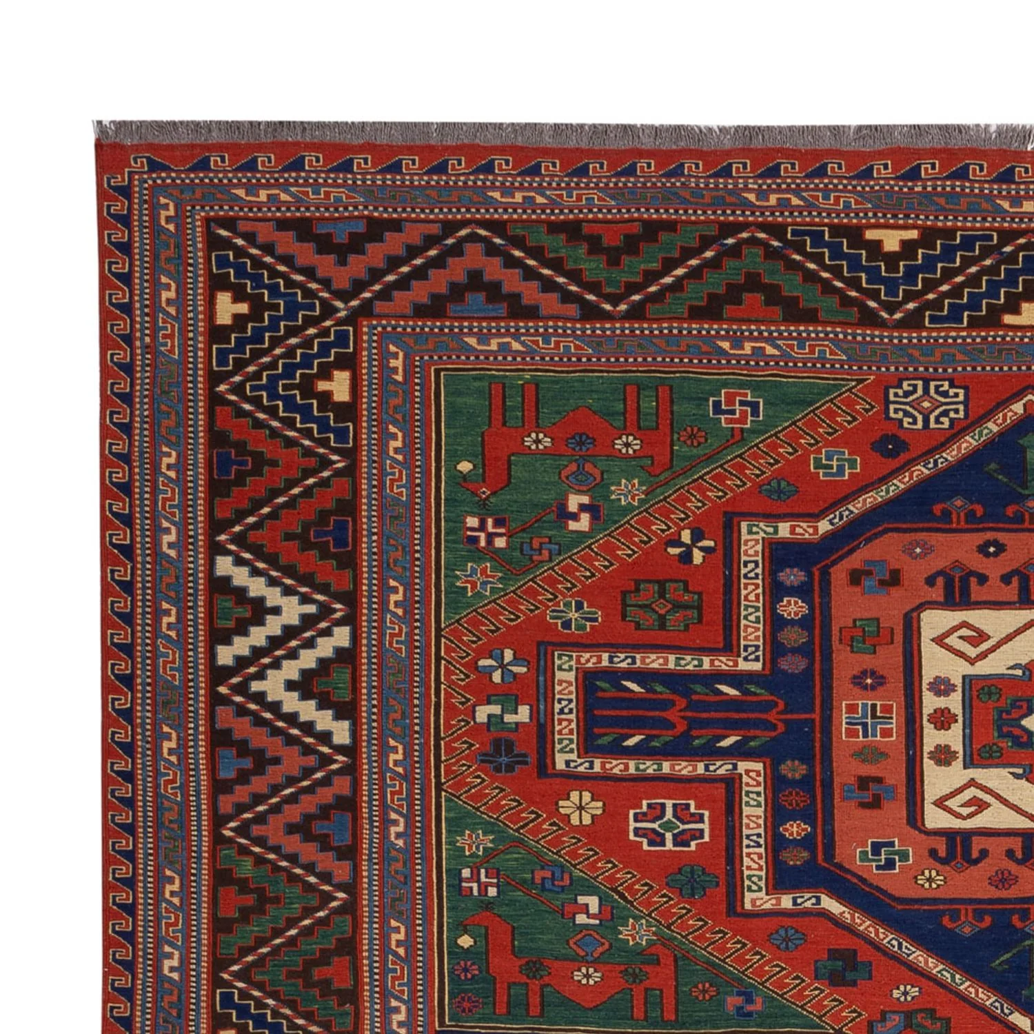 Kelim Afghan Teppich 276x205cm - Image 3