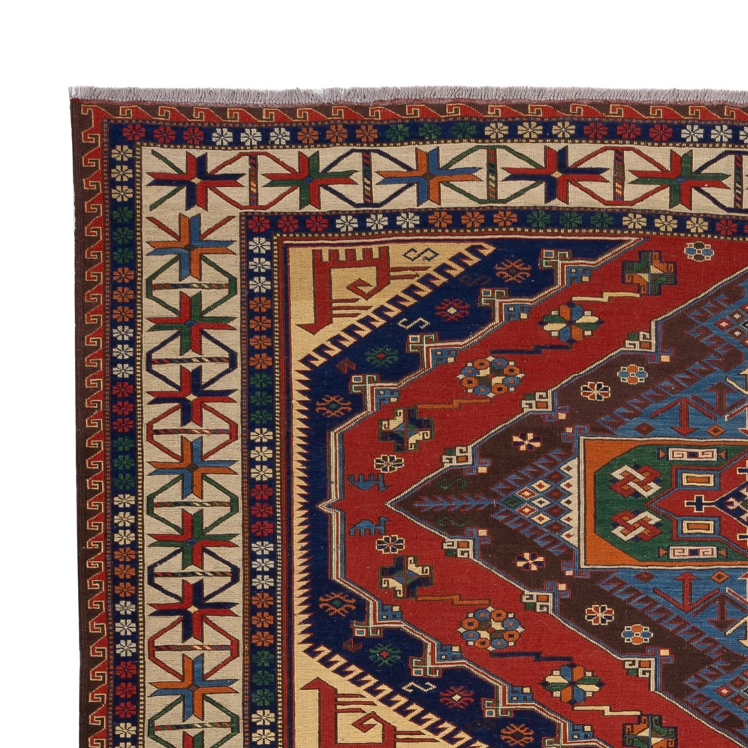 Kelim Afghan Teppich 281x203cm - Image 3