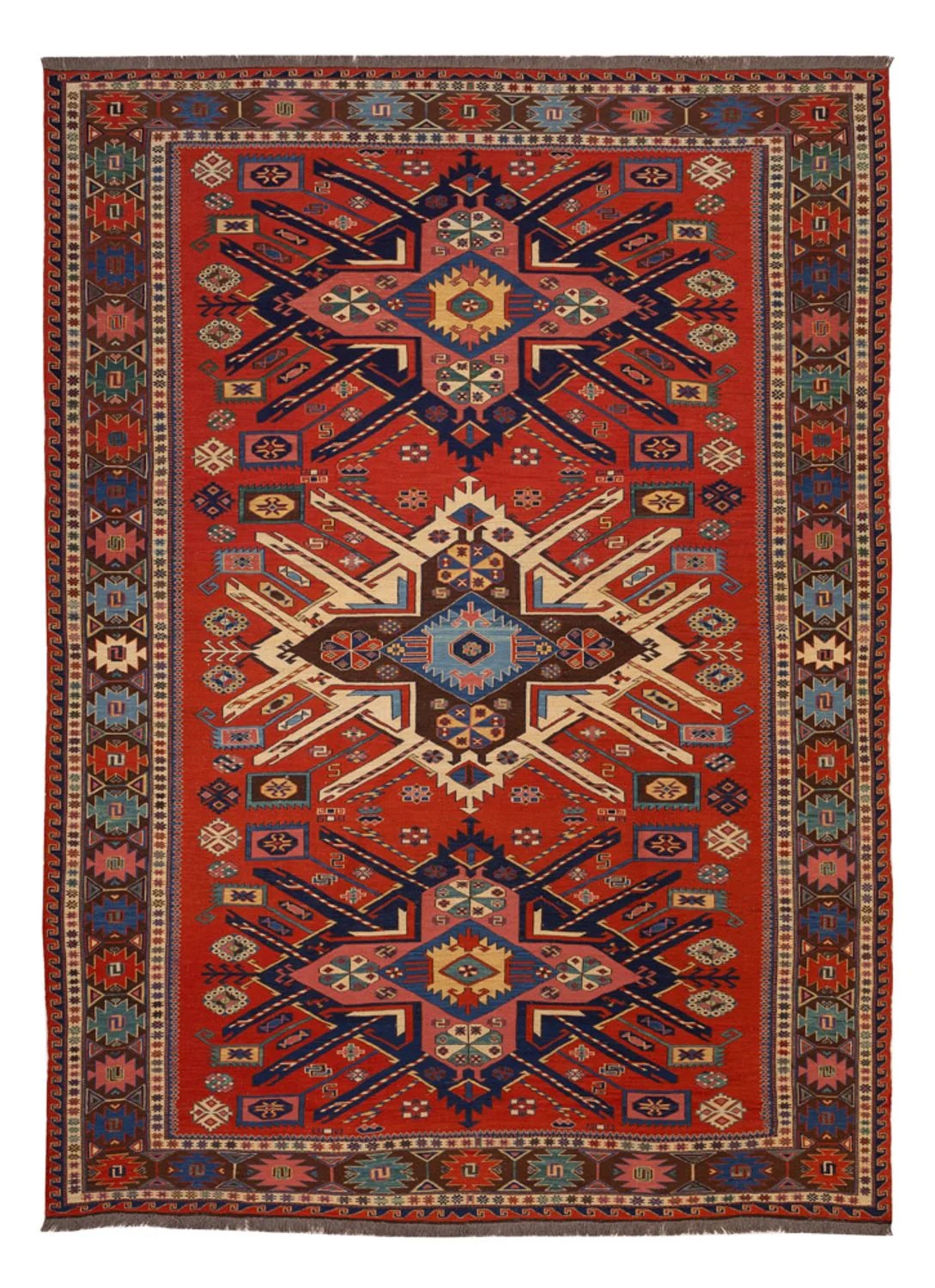 Kelim Afghan Teppich 282x198cm