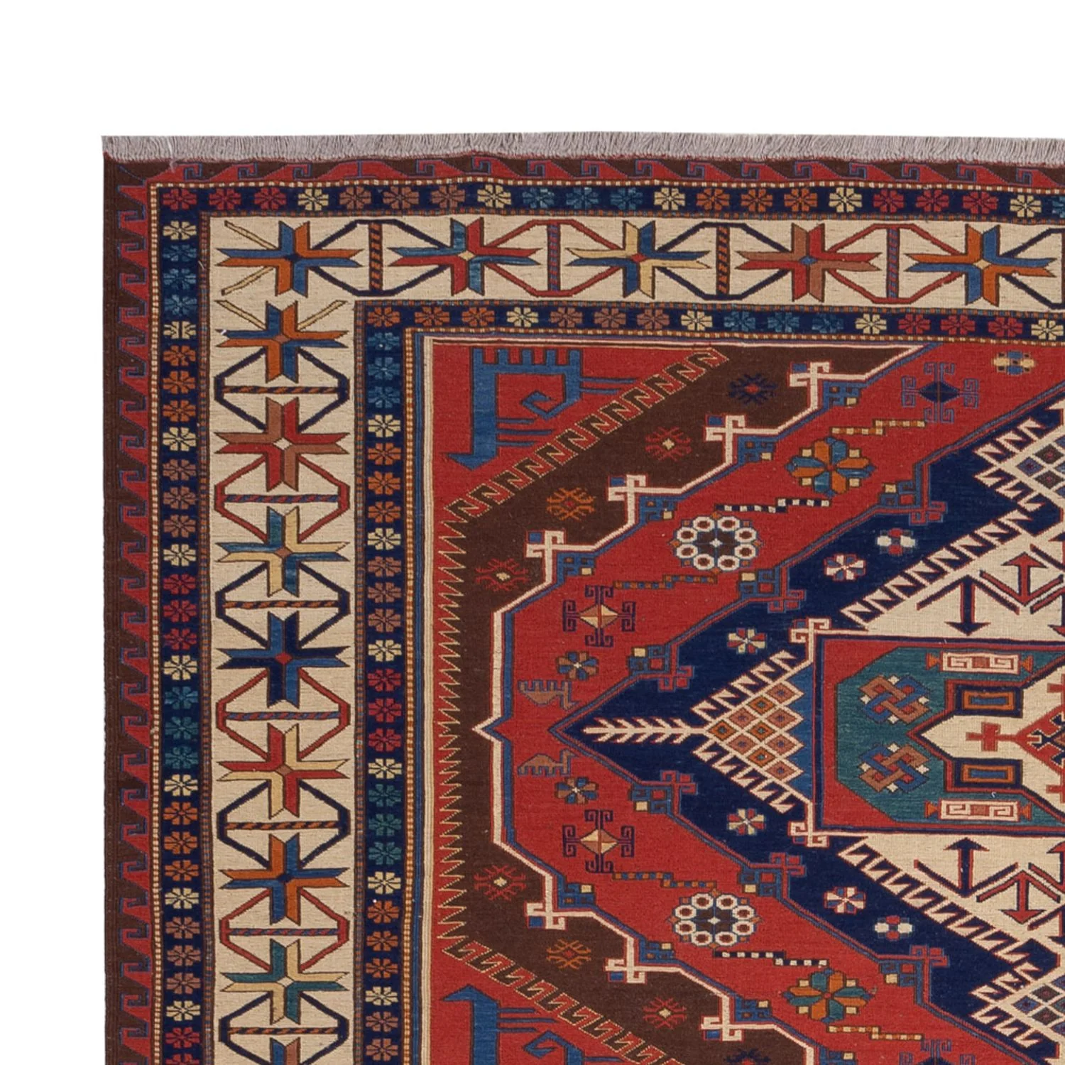 Kelim Afghan Teppich 282x204cm - Image 3