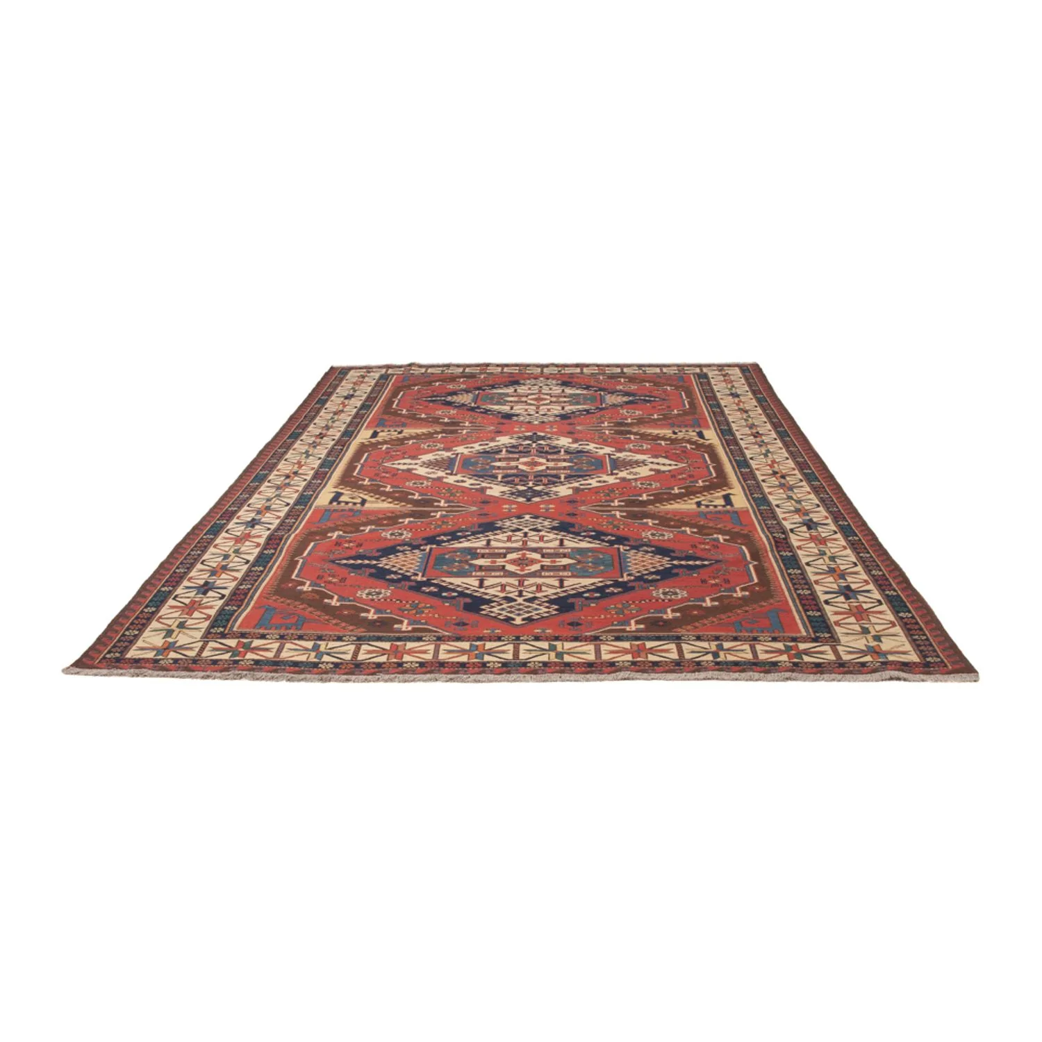 Kelim Afghan Teppich 282x204cm - Image 5