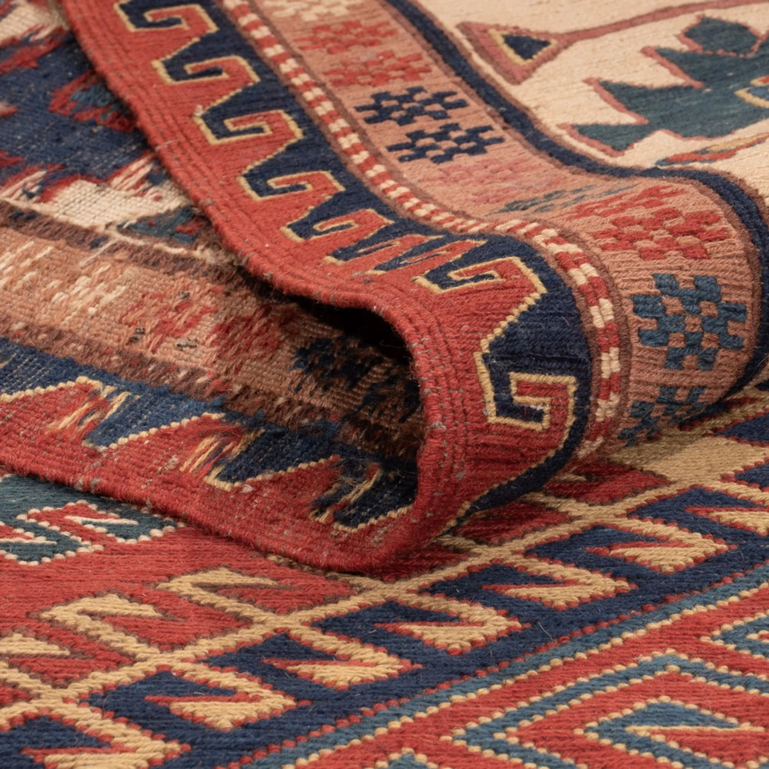 Kelim Afghan Teppich 285x192cm - Image 4