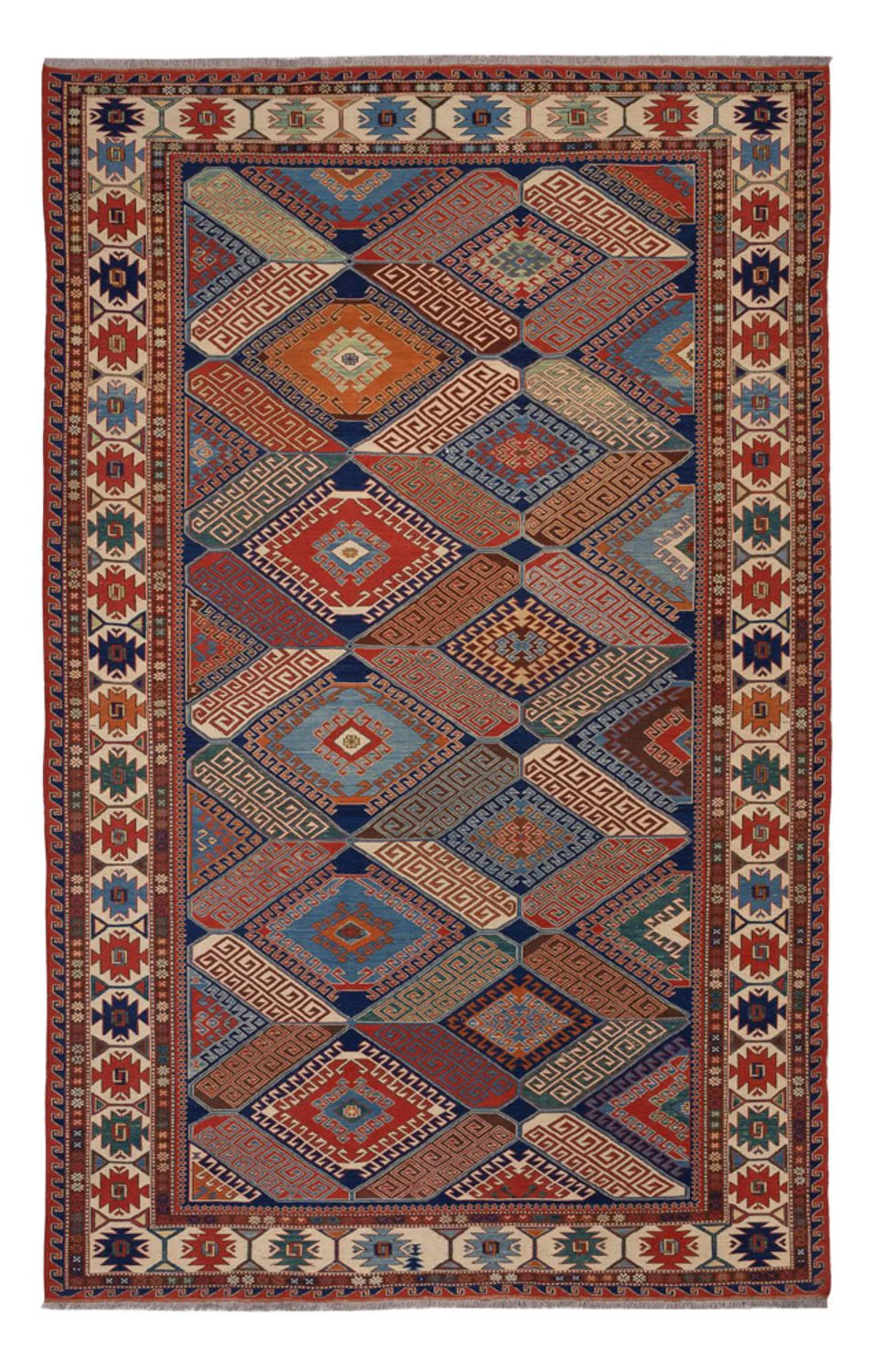 Kelim Afghan Teppich 291x189cm