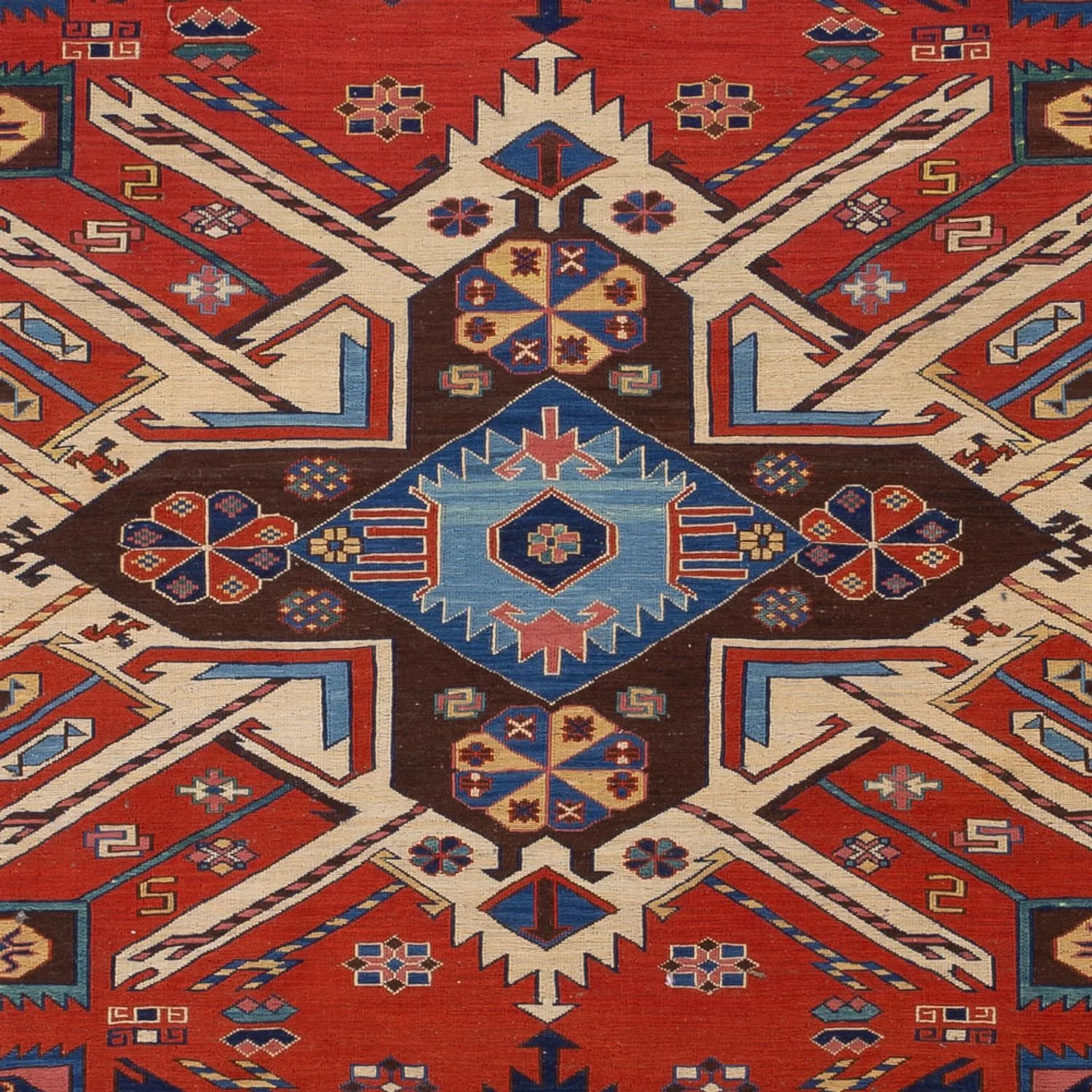 Kelim Afghan Teppich 292x218cm - Image 2