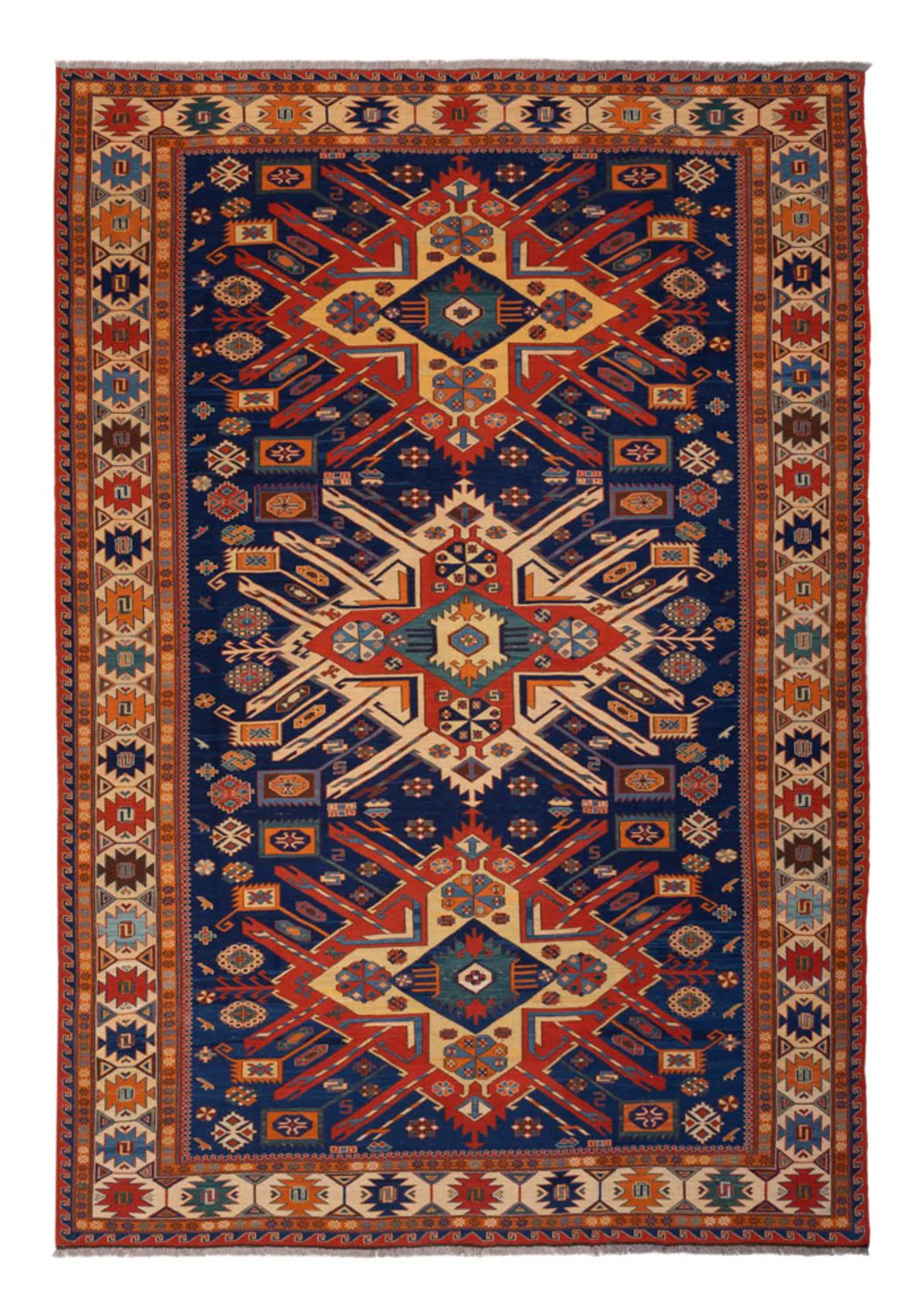 Kelim Afghan Teppich 299x214cm