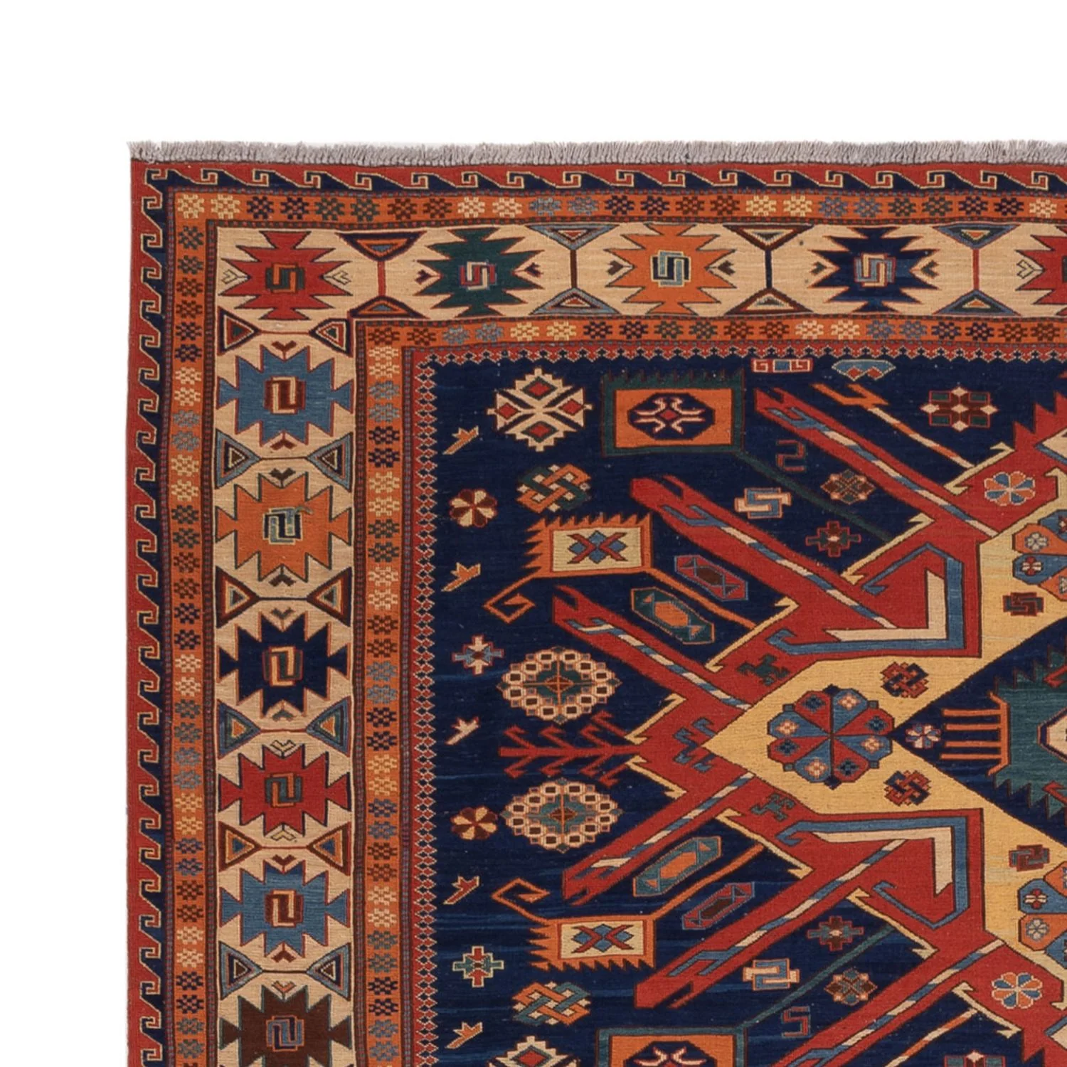 Kelim Afghan Teppich 299x214cm - Image 3