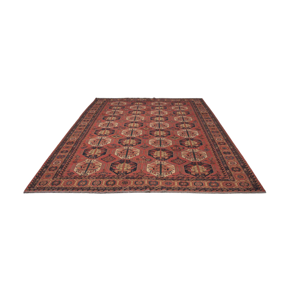 Kelim Afghan Teppich 348x272cm - Image 5