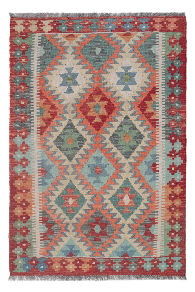 Kelim Maimene Teppich 124x86cm