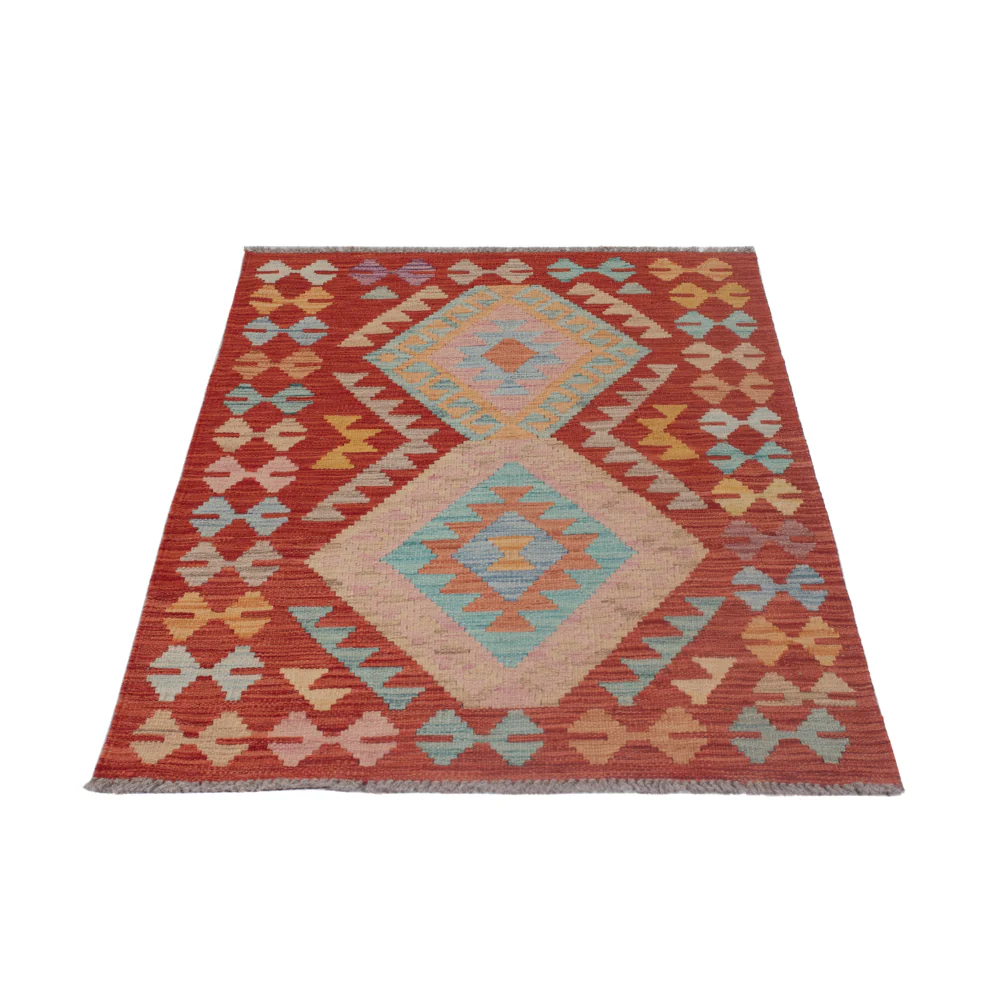 Kelim Maimene Teppich 129x78cm - Image 6