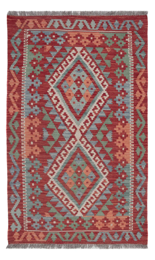 Kelim Maimene Teppich 136x81cm