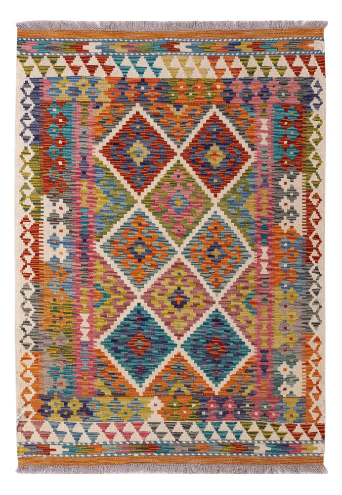 Kelim Maimene Teppich 147x102cm