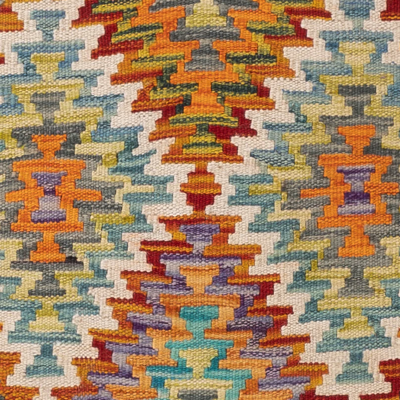 Kelim Teppich - Splash - 149 x 102 cm - bunt - Image 2
