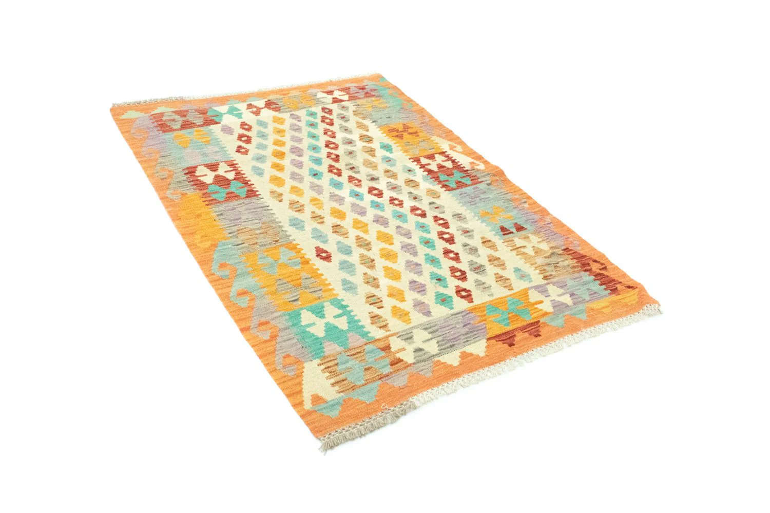 Kelim Afghan Teppich 152x102cm - Image 5