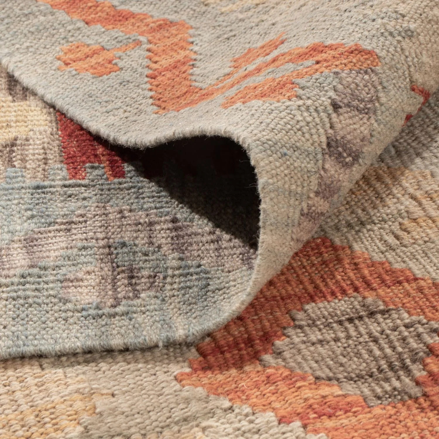 Kelim Teppich - Splash - 173 x 127 cm - mehrfarbig - Image 4