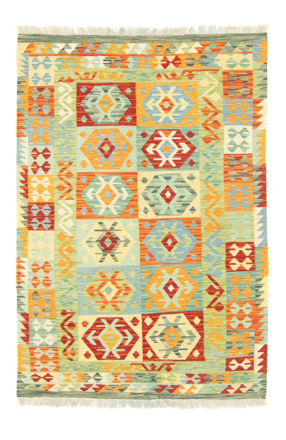 Kelim Afghan Teppich 183x125cm