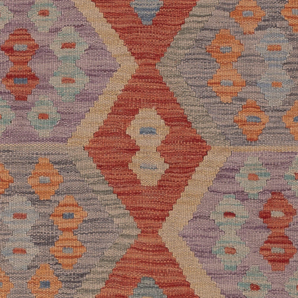 Kelim Teppich - Splash - 200 x 150 cm - mehrfarbig - Image 2