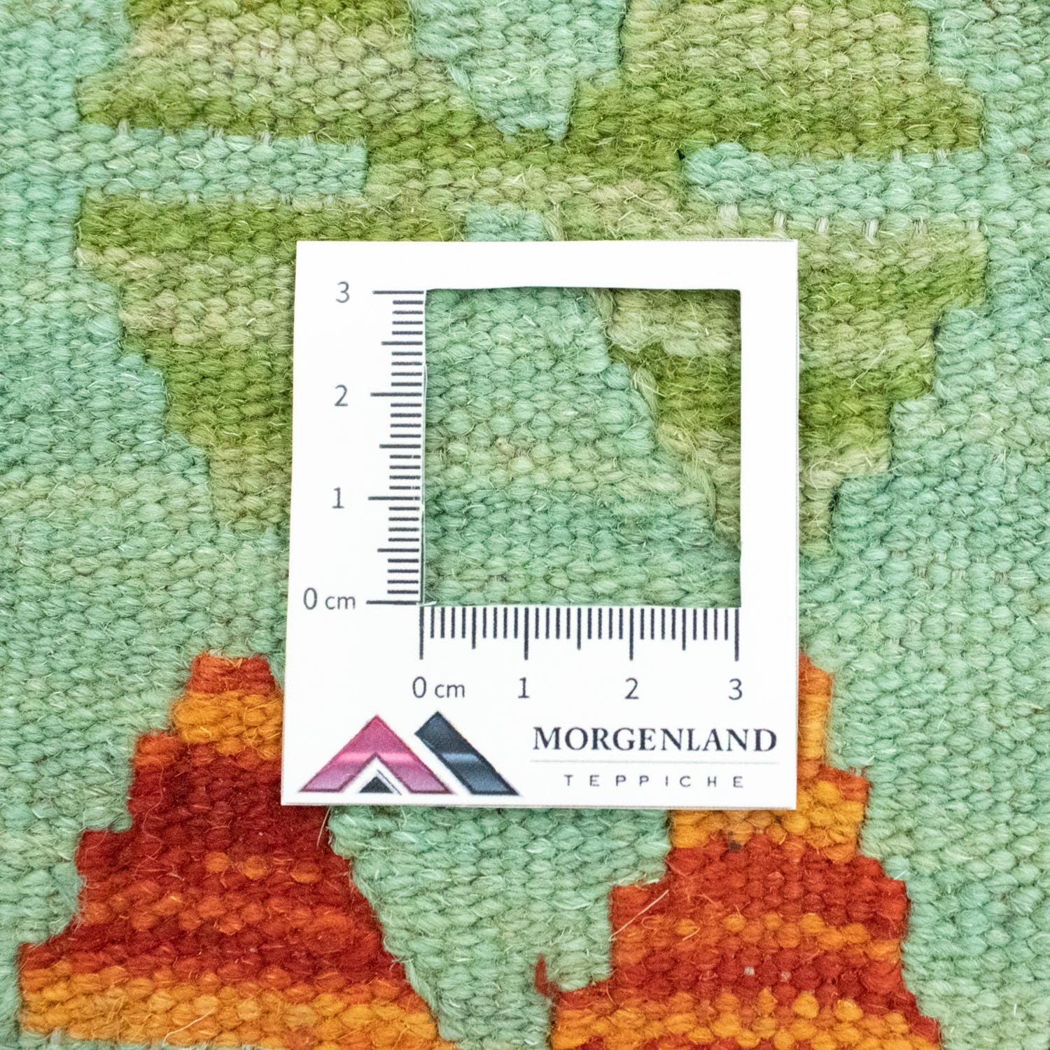 Kelim Afghan Teppich 200x68cm - Image 6