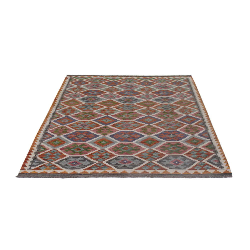 Kelim Maimene Teppich 204x146cm - Image 6