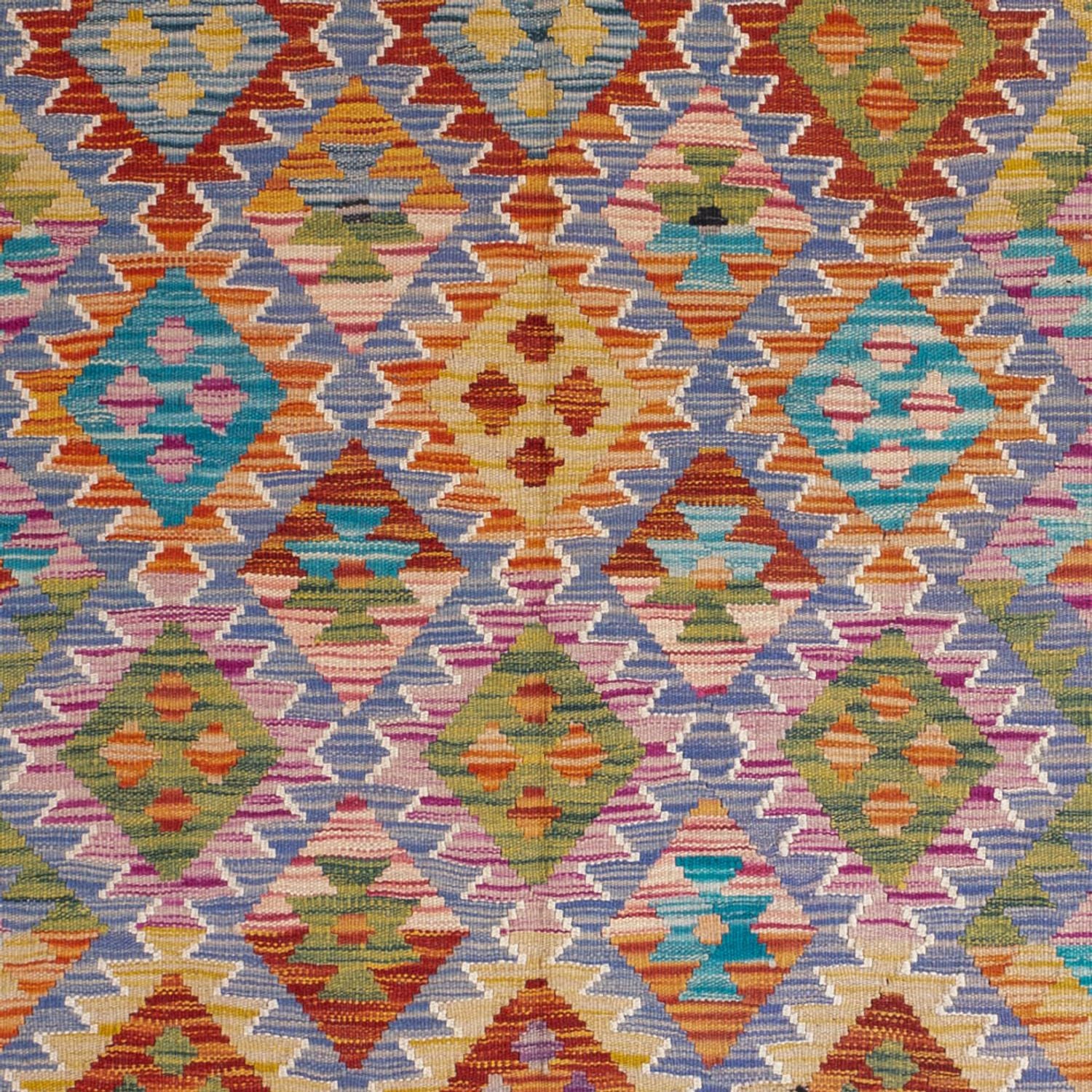 Kelim Teppich - Splash - 204 x 148 cm - mehrfarbig - Image 2