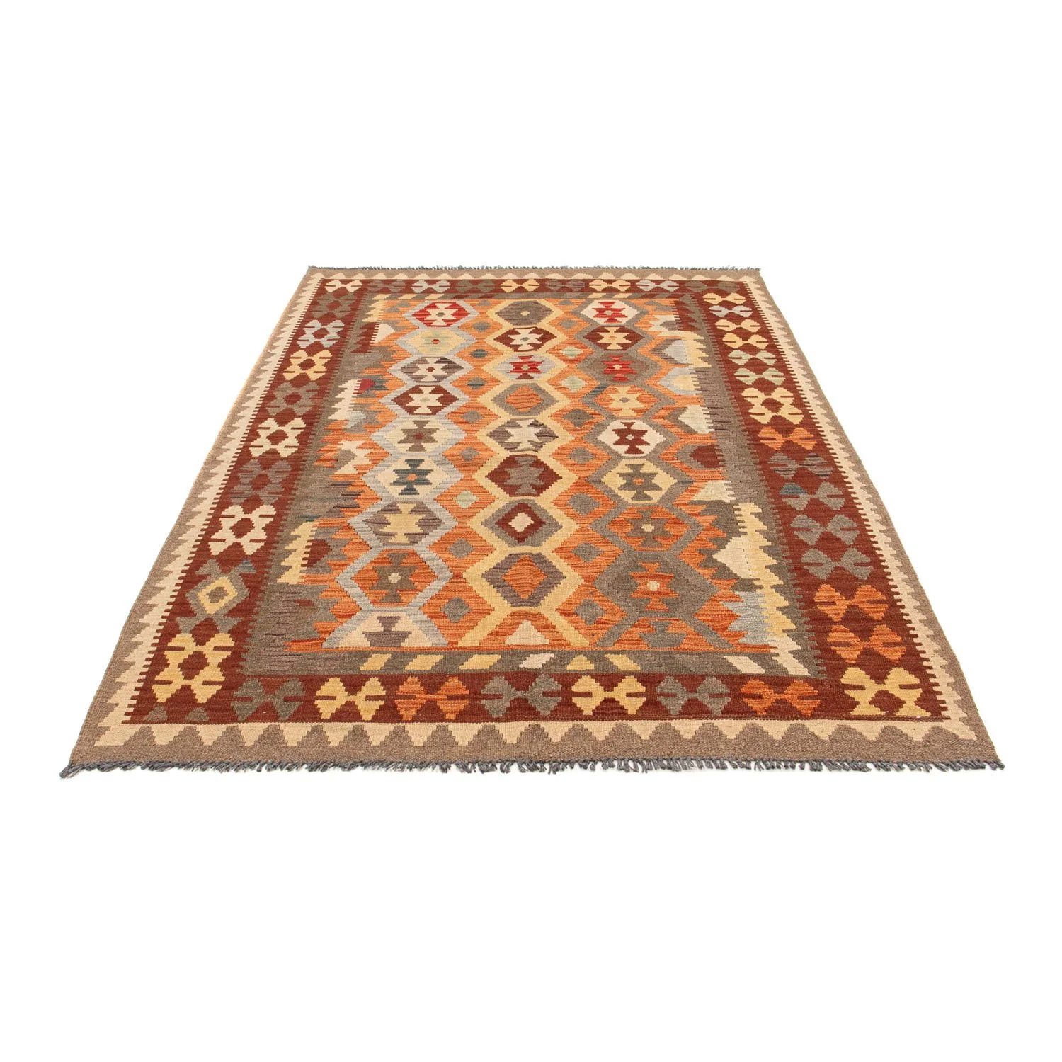 Kelim Teppich - Splash 205 x 149 cm - mehrfarbig - Image 5