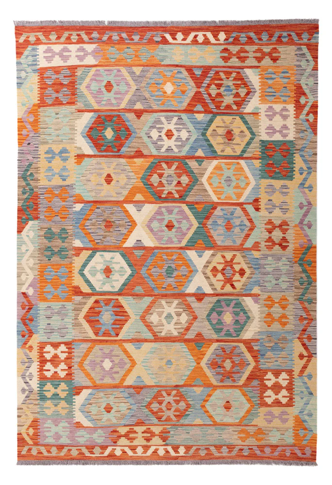 Kelim Maimene Teppich 246x168cm