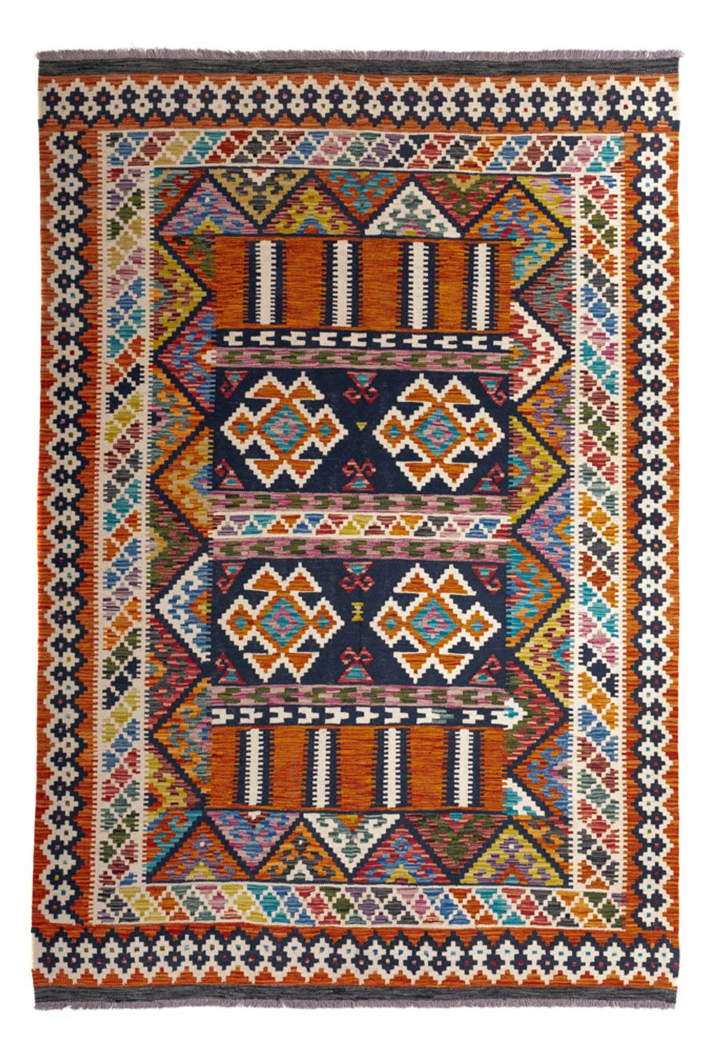 Kelim Maimene Teppich 247x176cm