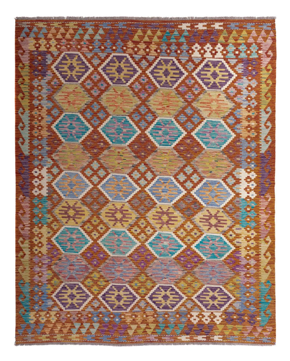 Kelim Maimene Teppich 247x201cm