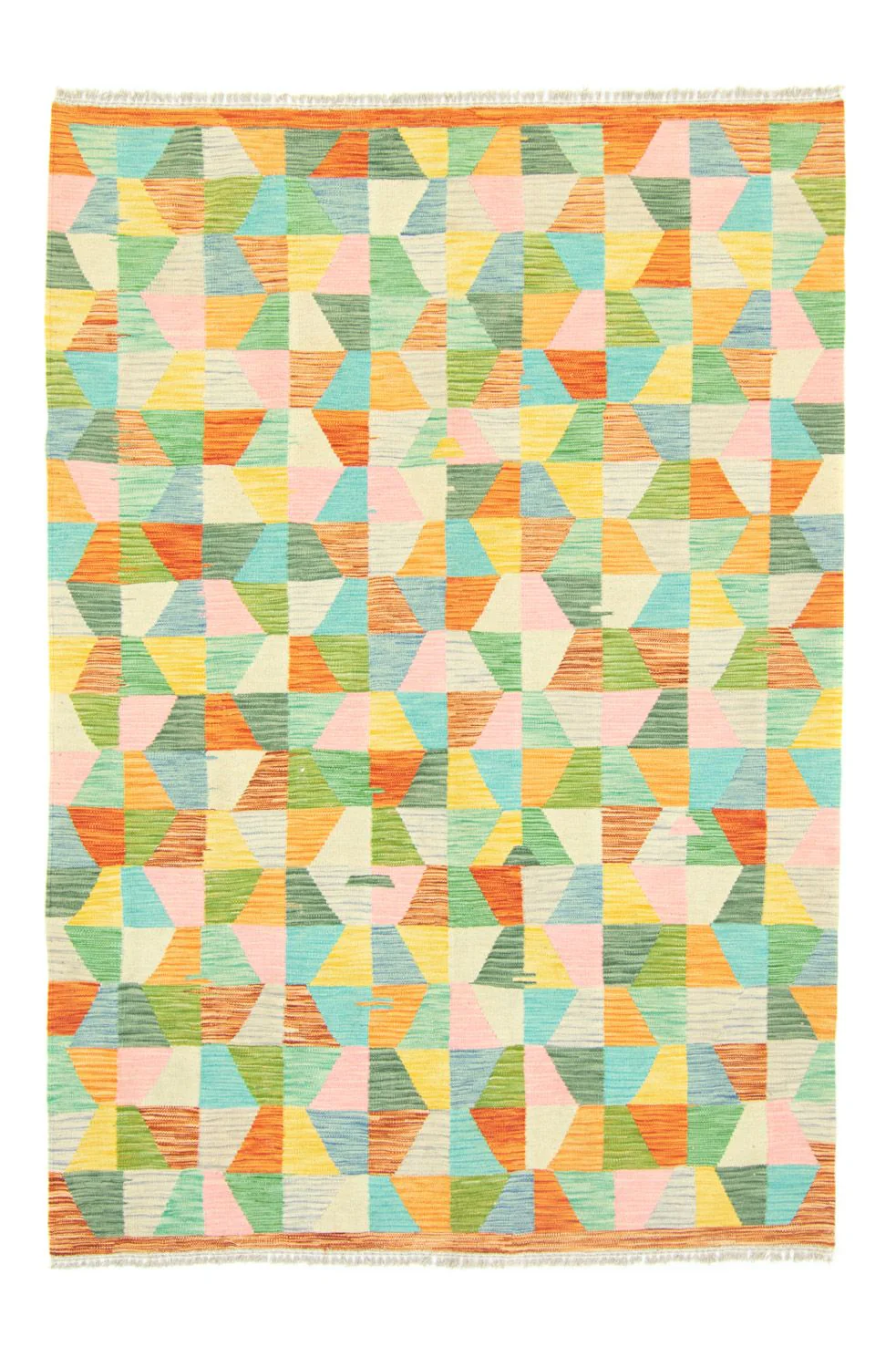 Kelim Afghan Teppich 250x177cm