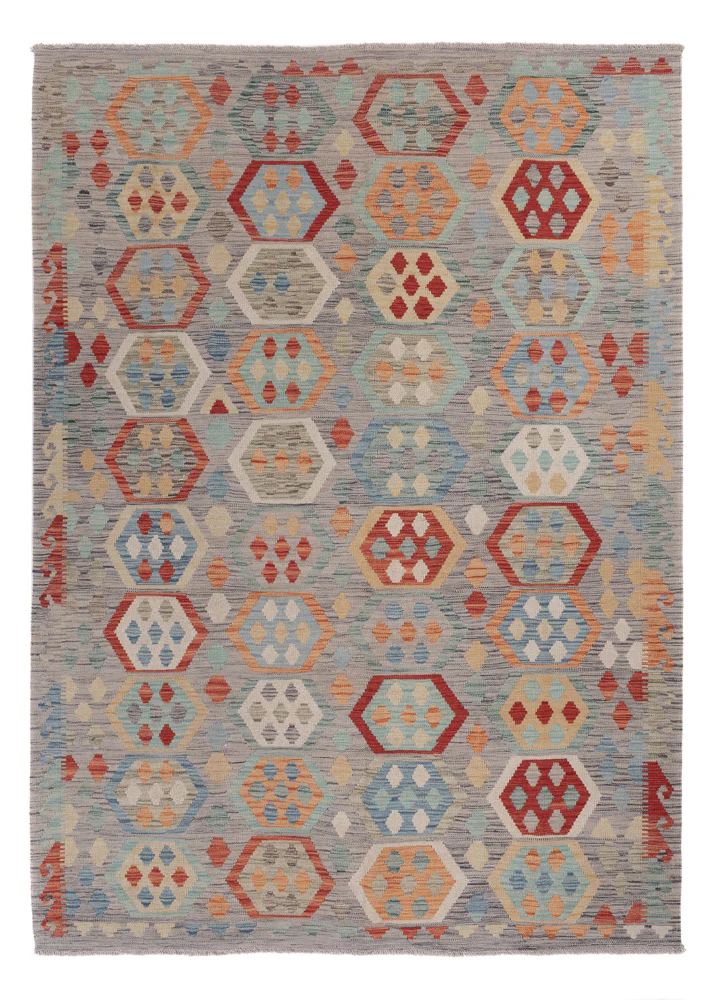 Kelim Maimene Teppich 252x183cm