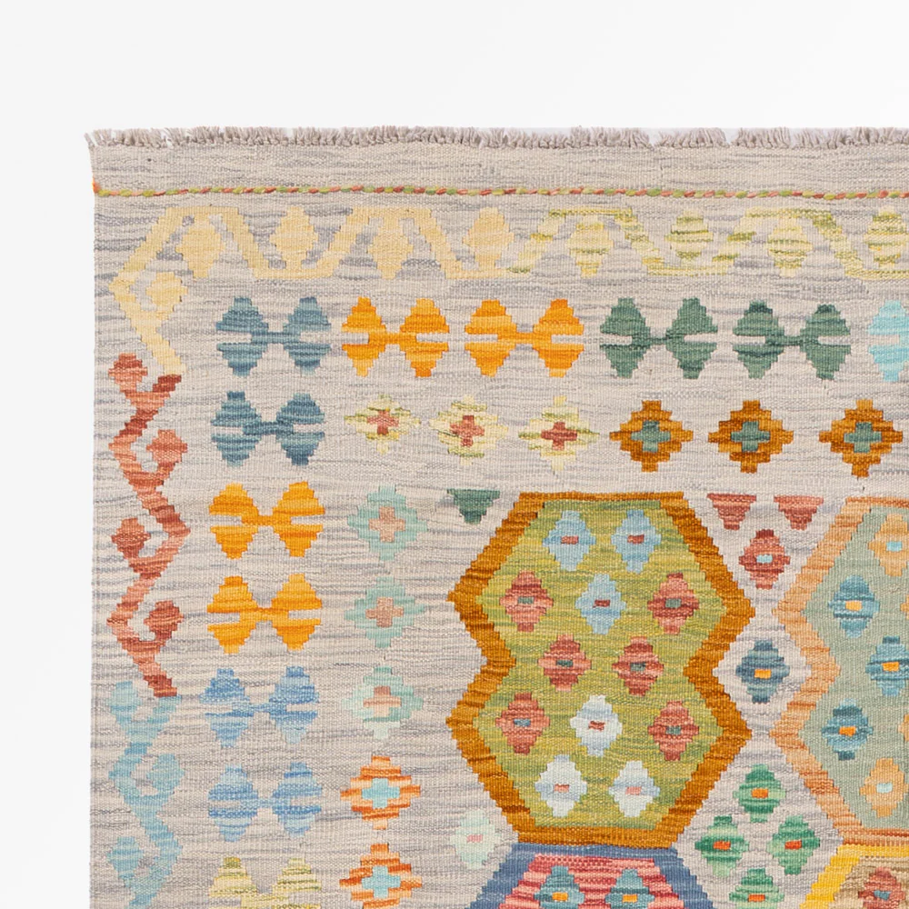 Kelim Maimene Teppich 255x181cm - Image 3