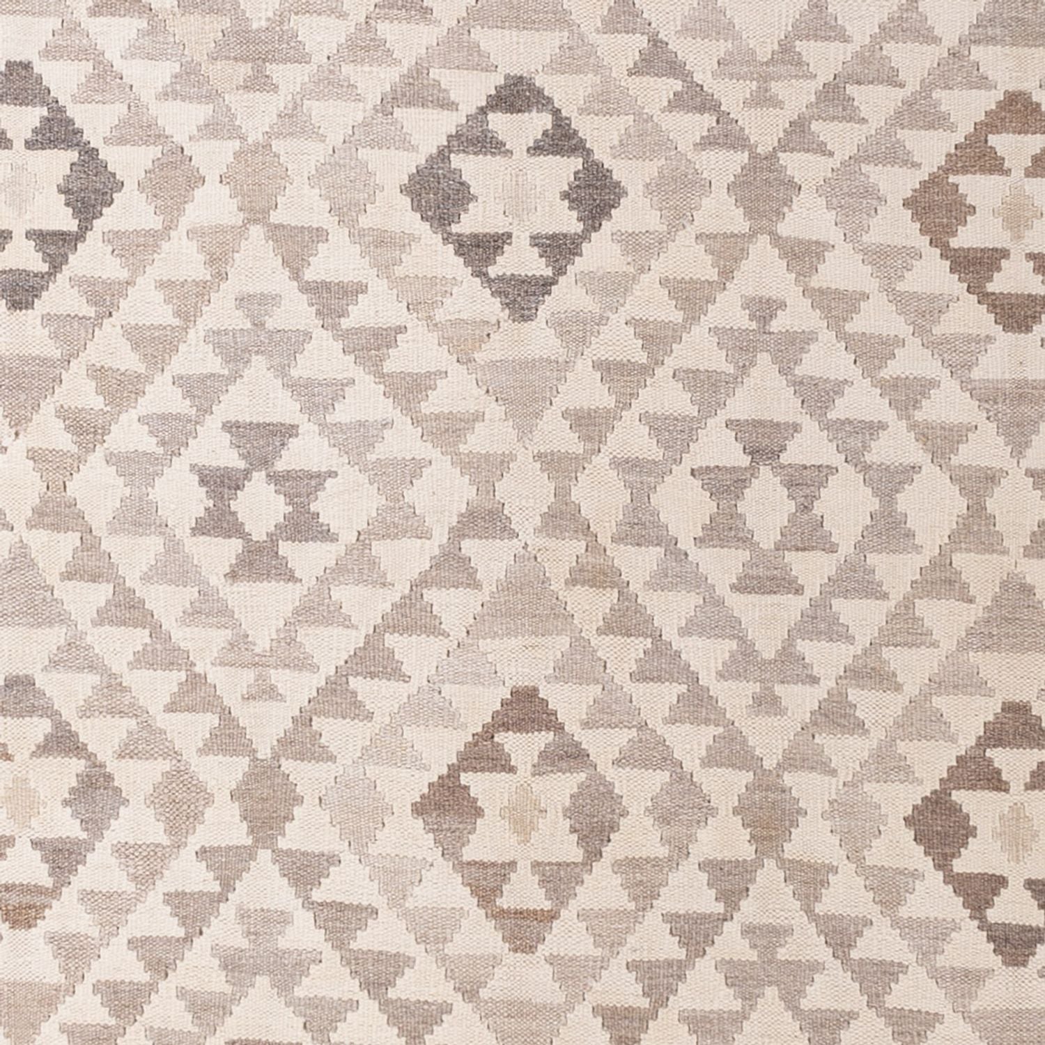 Kelim Teppich - Splash - 286 x 202 cm - hellgrau - Image 2