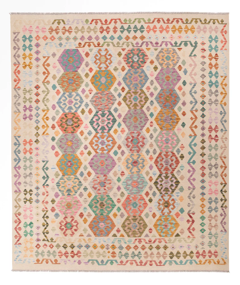 Kelim Maimene Teppich 287x250cm
