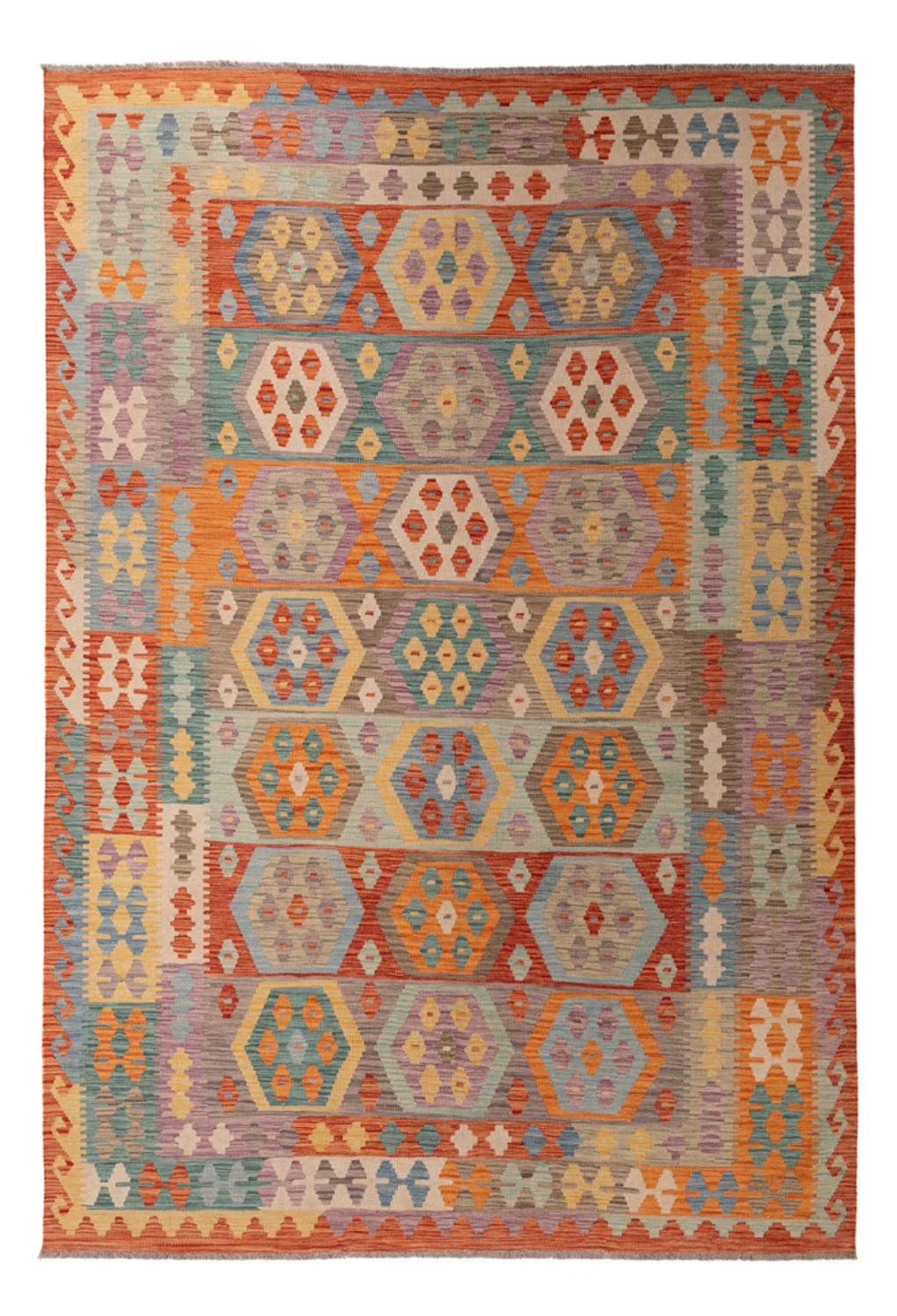 Kelim Maimene Teppich 294x203cm
