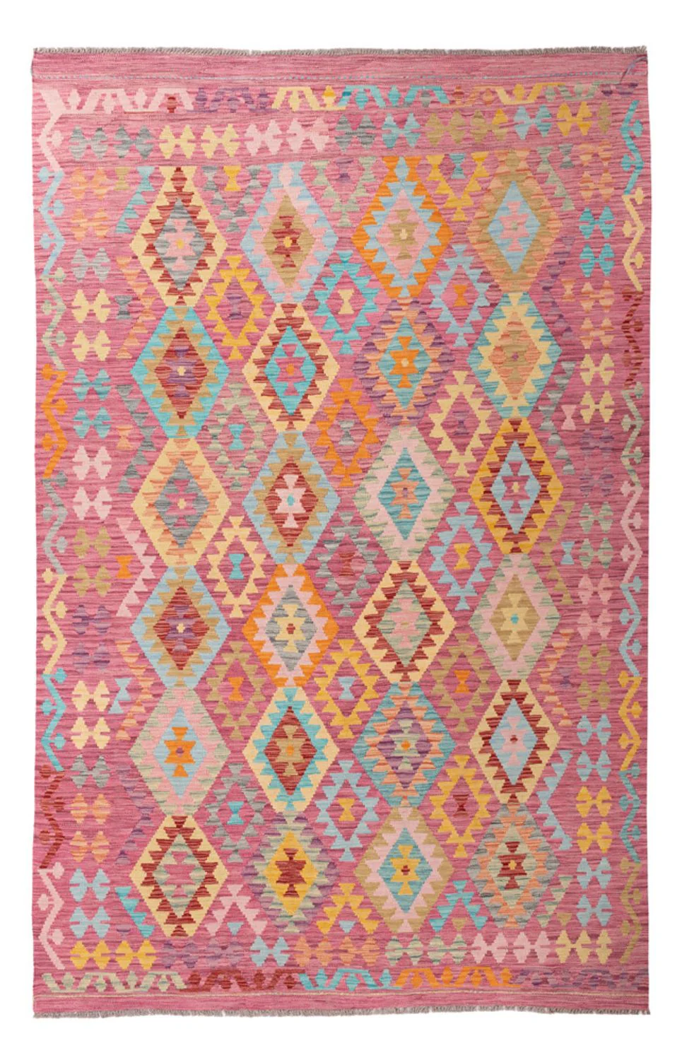 Kelim Maimene Teppich 297x194cm