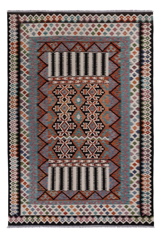 Kelim Maimene Teppich 297x203cm