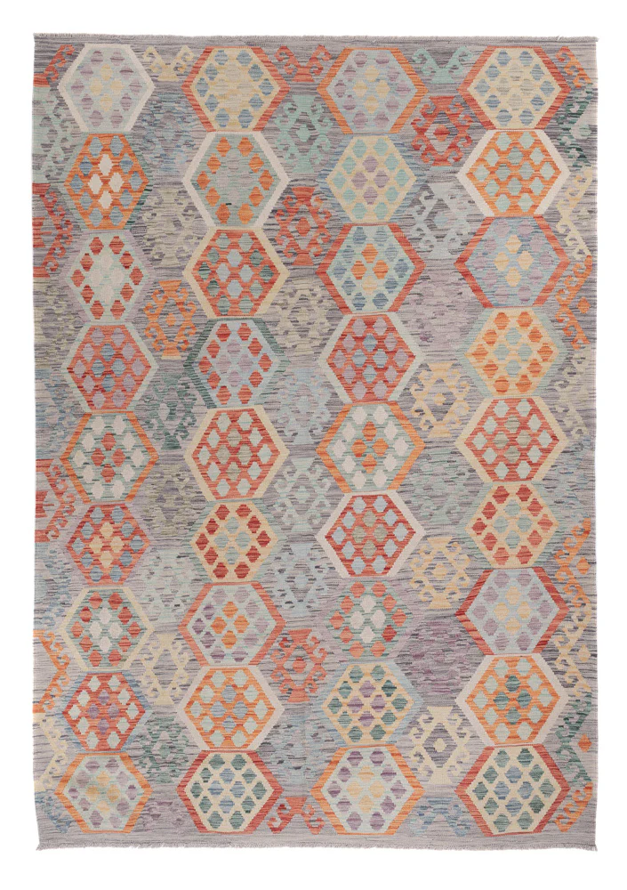 Kelim Maimene Teppich 297x211cm