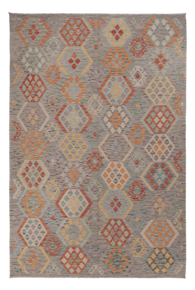 Kelim Maimene Teppich 298x202cm