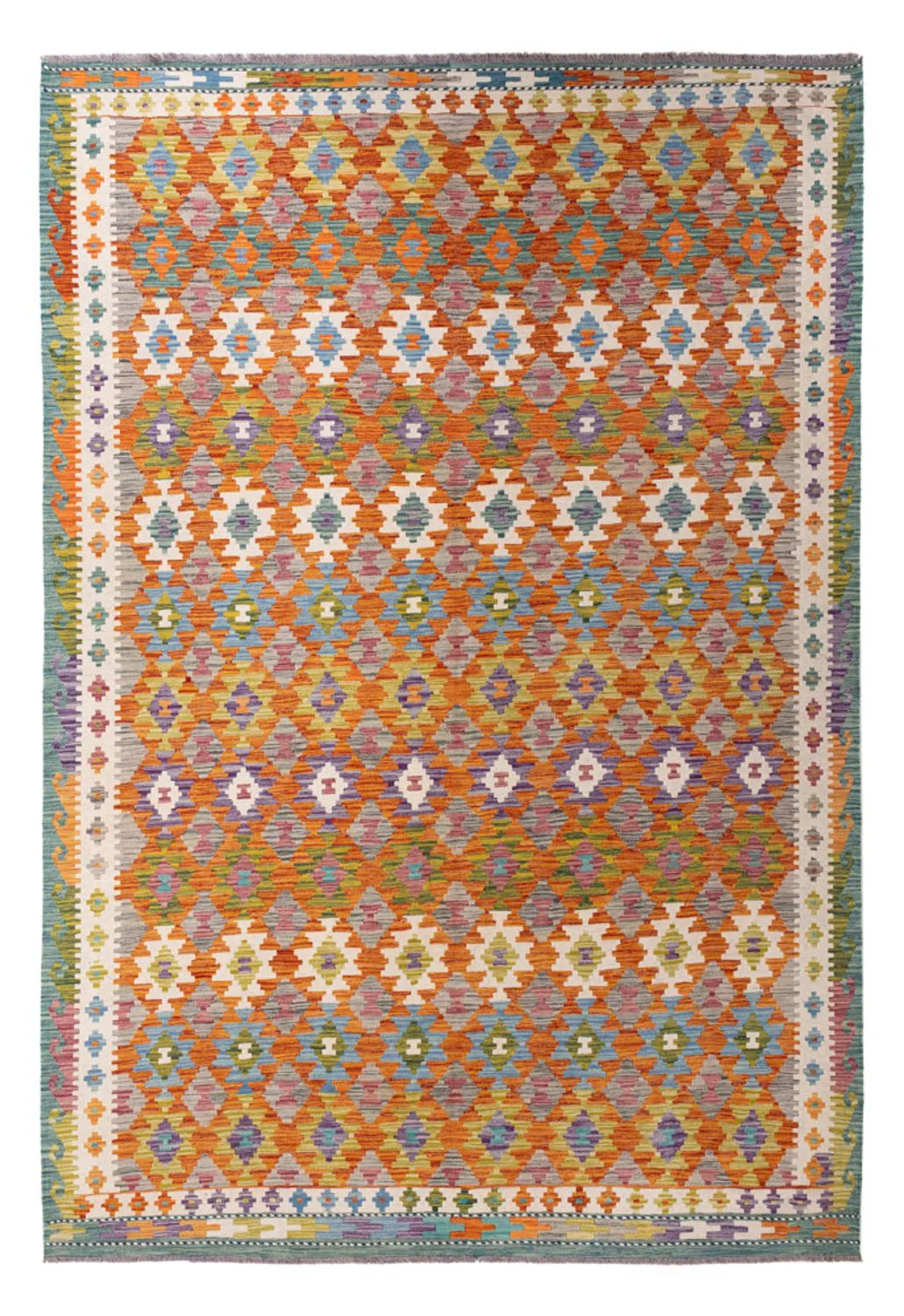 Kelim Maimene Teppich 298x206cm