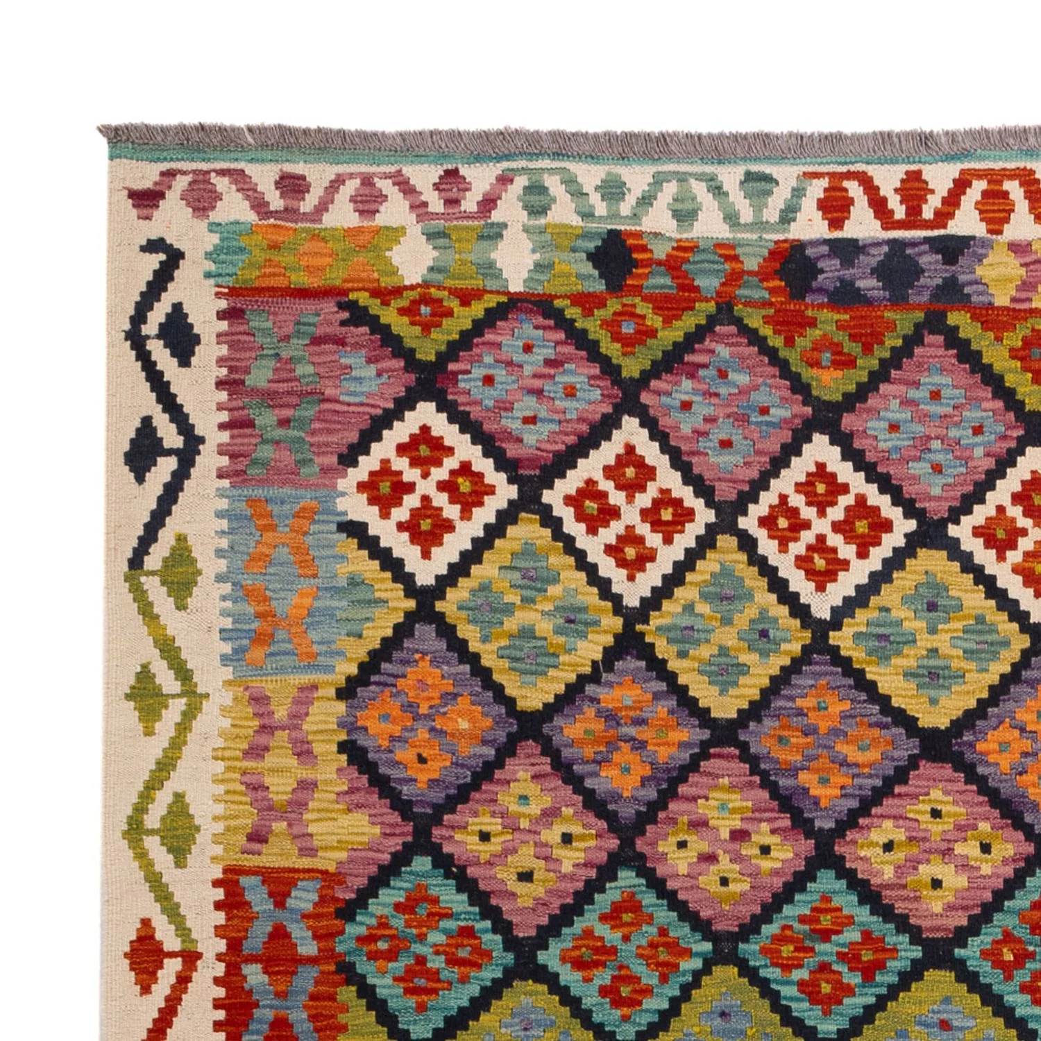 Kelim Maimene Teppich 298x206cm - Image 3