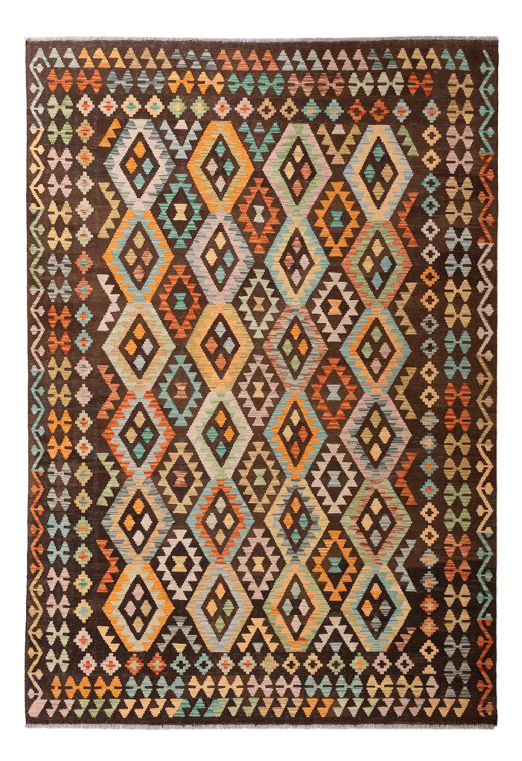 Kelim Maimene Teppich 299x206cm