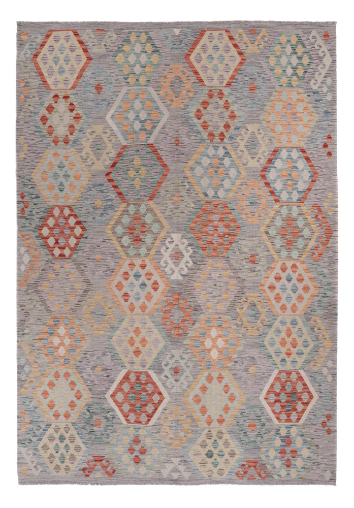 Kelim Maimene Teppich 299x211cm