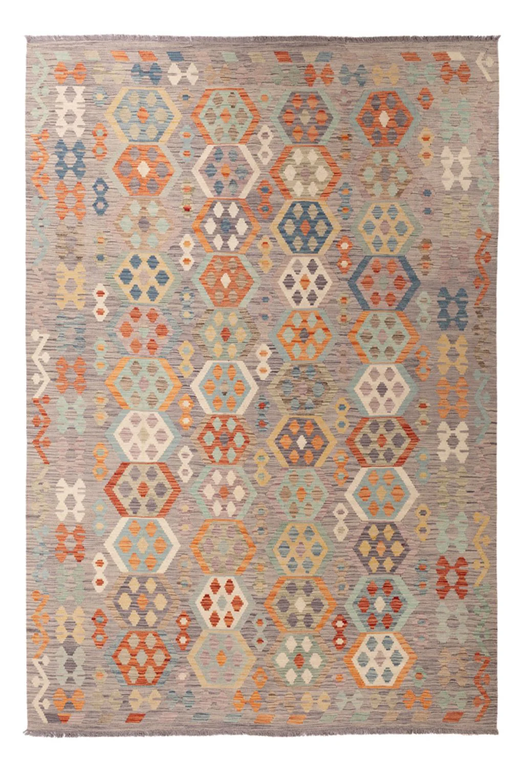 Kelim Maimene Teppich 300x209cm